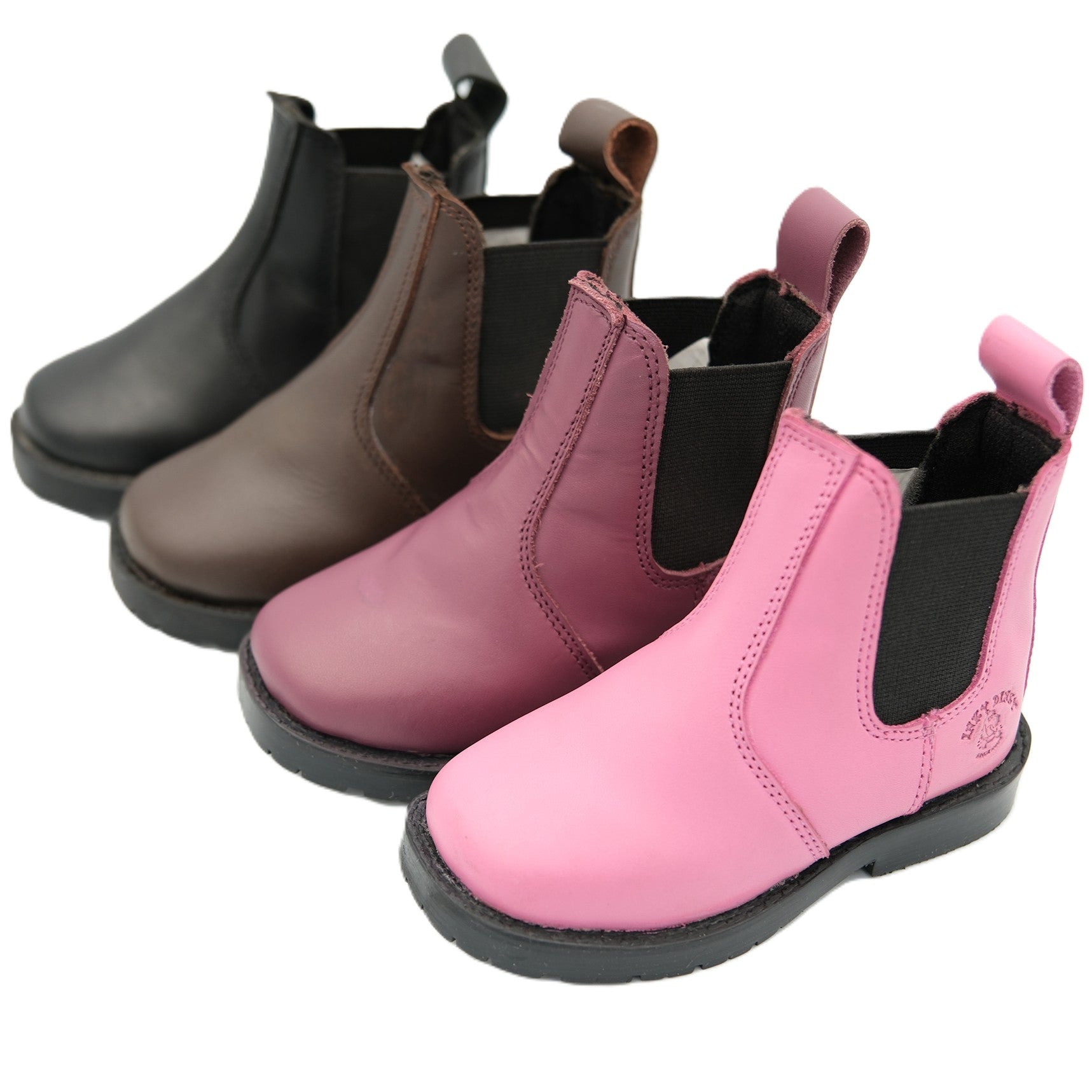 Inky Dinky Jodhpur-Reitstiefel aus echtem Leder