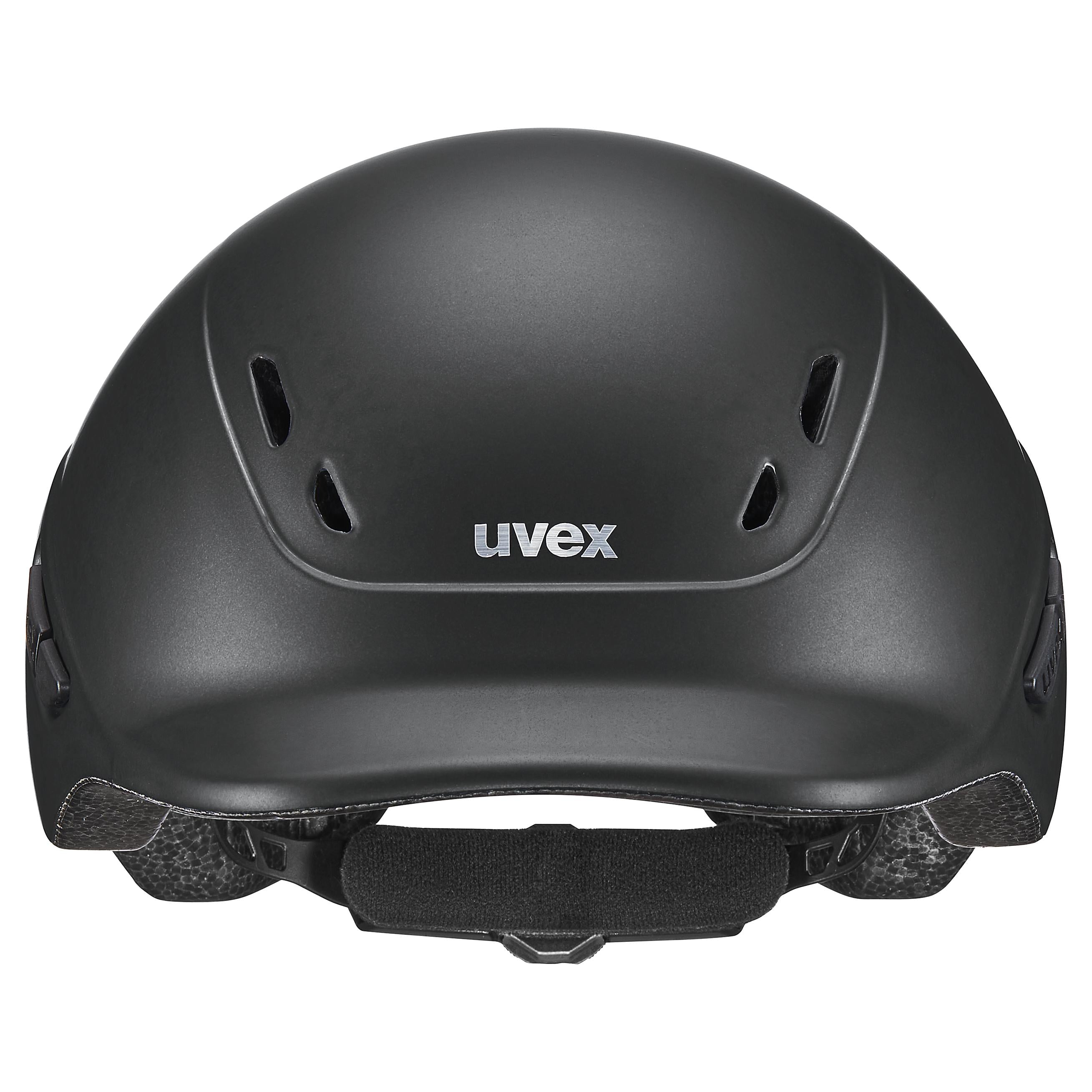 Uvex - Matt Schwarz - Verstellbare Kinderreitkappe Größe 49-54 cm