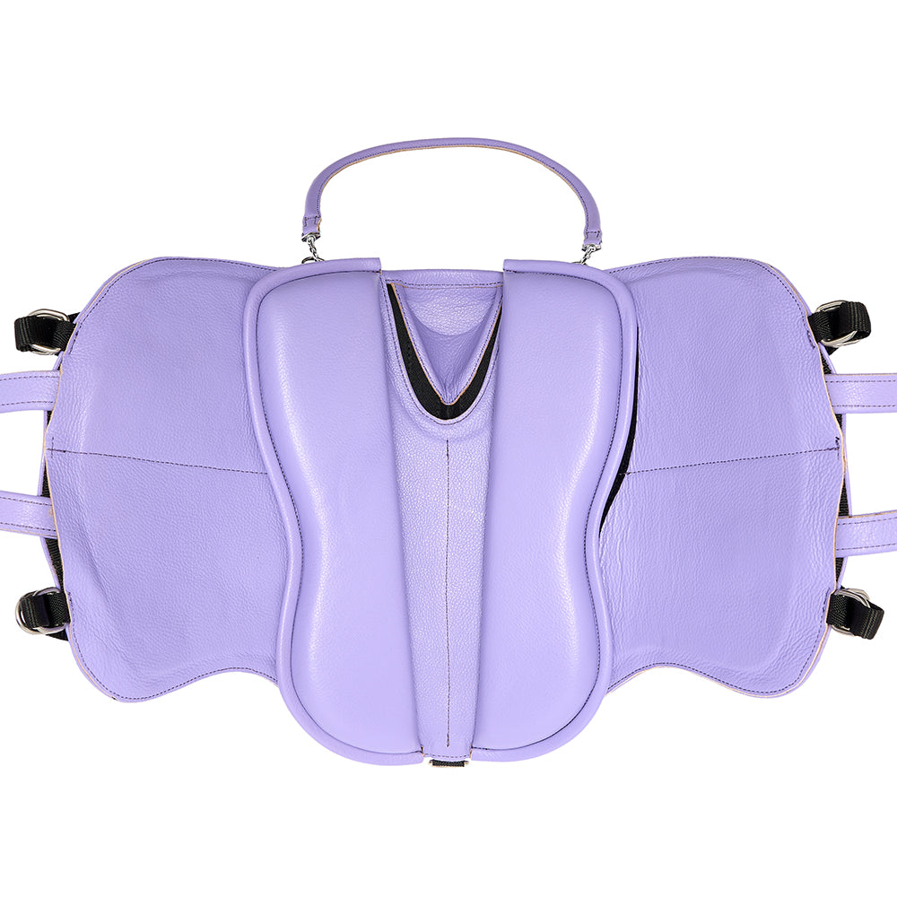 Lila LEDER Inky Dinky Saddle® – NEU – Offiziell