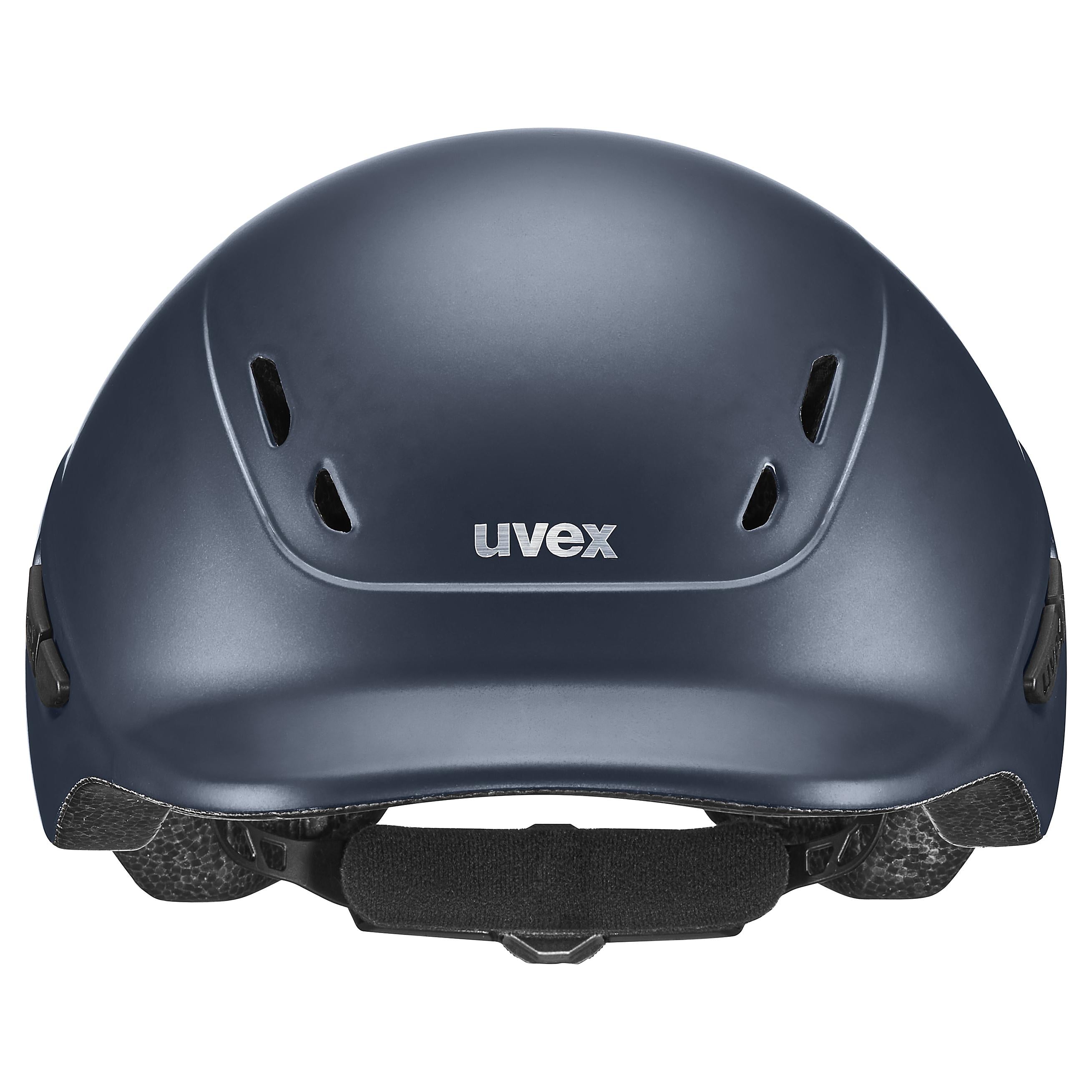 Uvex - Matt Navy - Verstellbare Kinderreitkappe Größe 49-54 cm